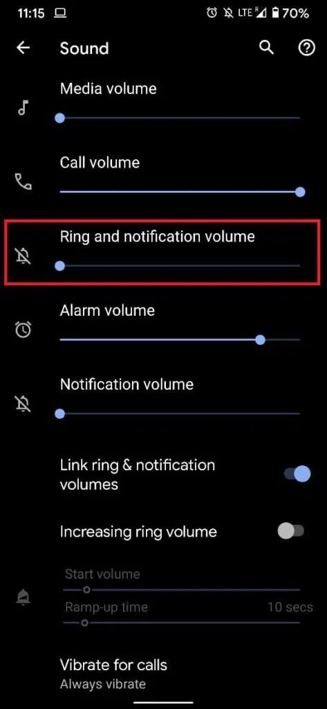 Tap-on-the-sliders-of-all-options-and-drag-them-to-their-maximum-value-473x1024-1 كيفية إصلاح عدم عمل مكبر صوت على Android