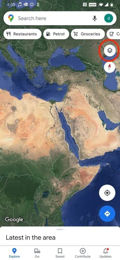 Tap-on-your-Profile-icon-in-the-top-right-hand-corner-473x1024-1 7 طرق لإصلاح بطئ Google Maps و تحسين سرعته