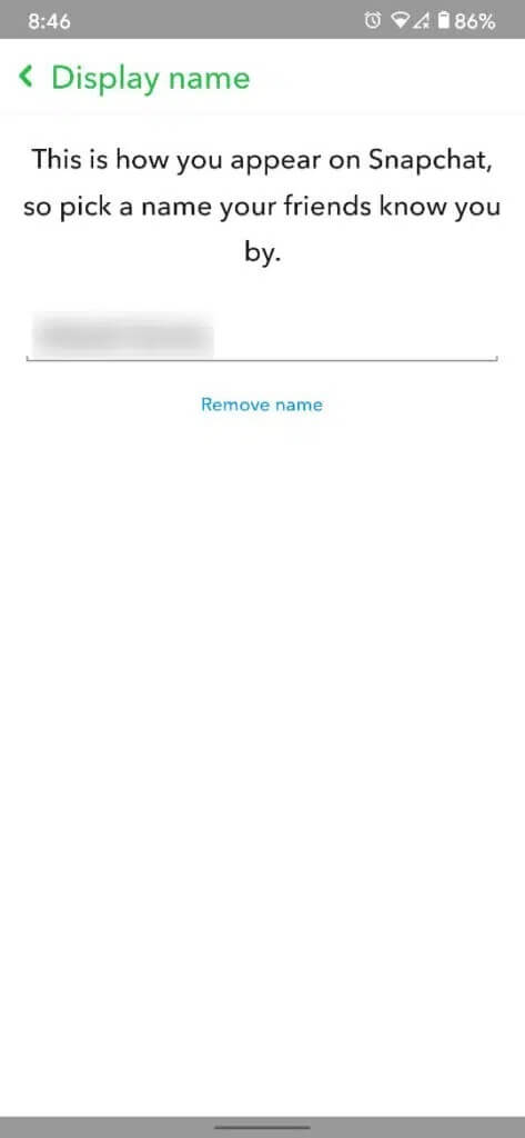 Tap-on-‘Name-to-change-your-Snapchat-display-name-473x1024-1 ماذا تعني Fruit على Snapchat؟