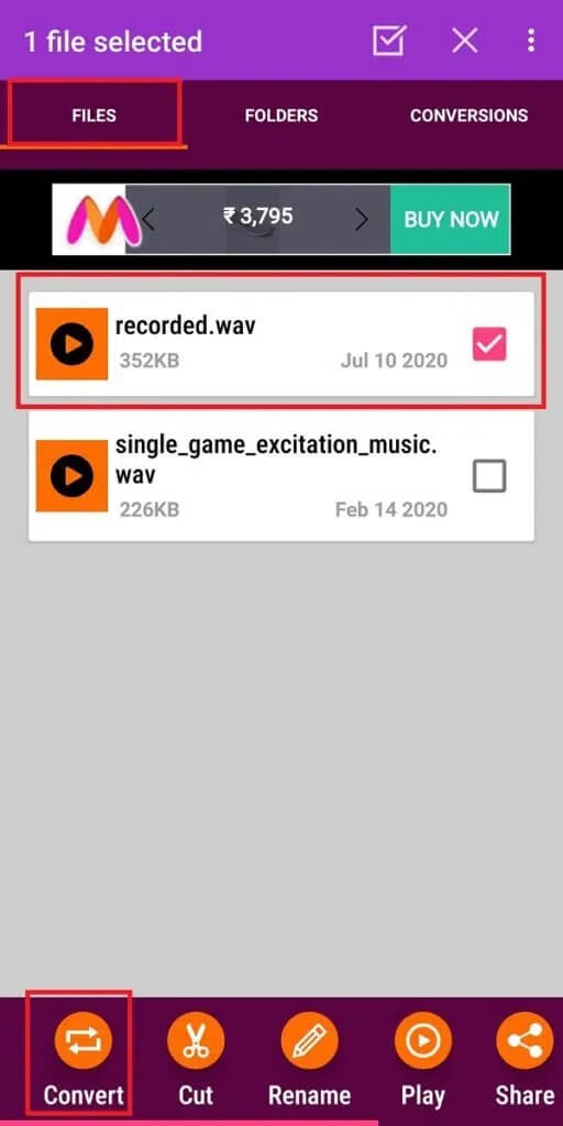 Tap-the-Convert-button-from-the-bottom-of-the-screen-512x1024-1 كيفية تحويل WAV إلى MP3