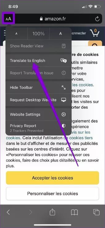 Translate-Web-Page-in-Safari_7c4a12eb7455b3a1ce1ef1cadcf29289 كيفية ترجمة صفحة ويب تلقائيًا على الجوال و الحاسوب