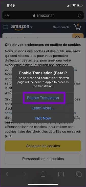Translate-Web-Pages-in-Safari_7c4a12eb7455b3a1ce1ef1cadcf29289 كيفية ترجمة صفحة ويب تلقائيًا على الجوال و الحاسوب