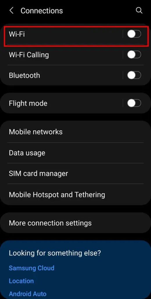 Turn-off-your-connection-by-turning-off-the-toggle-switch-adjacent-to-Wi-Fi-or-Mobile-Data.-519x1024-1 كيفية الإصلاح لا يمكنني الإعجاب بالصور على Instagram