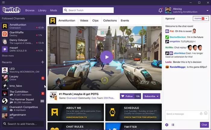 Twitch-desktop-app_935adec67b324b146ff212ec4c69054f أفضل 9 طرق لإصلاح مشكلة عدم تحميل دردشات Twitch