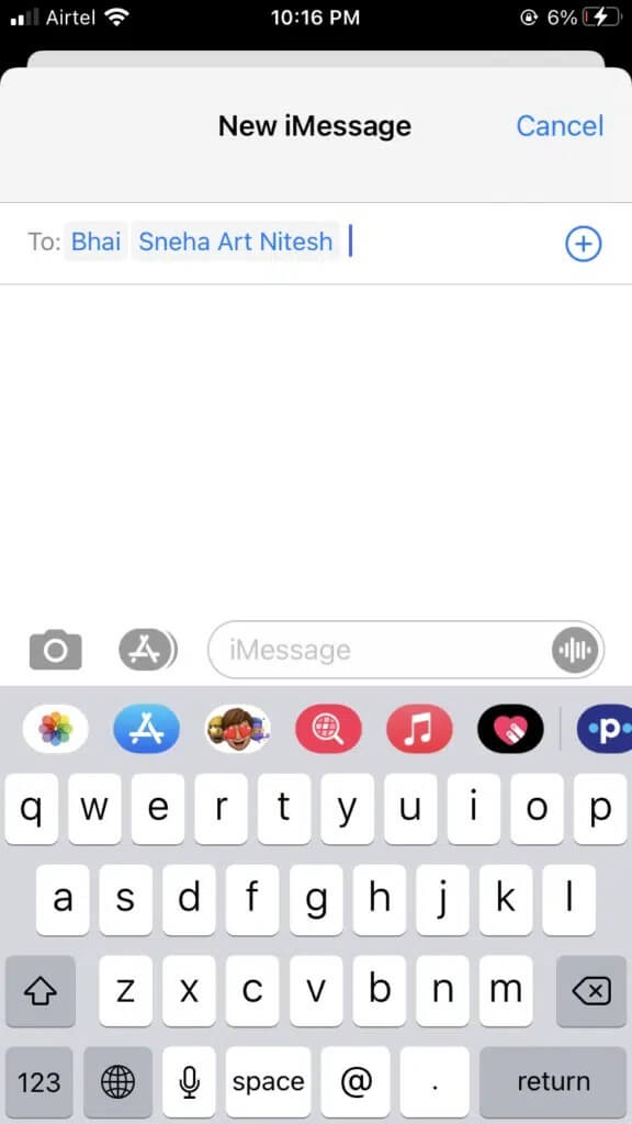 Under-New-iMessage-type-the-names-of-the-contacts-that-you-want-to-add-to-the-group-576x1024-1 كيفية إرسال رسالة جماعية على iPhone