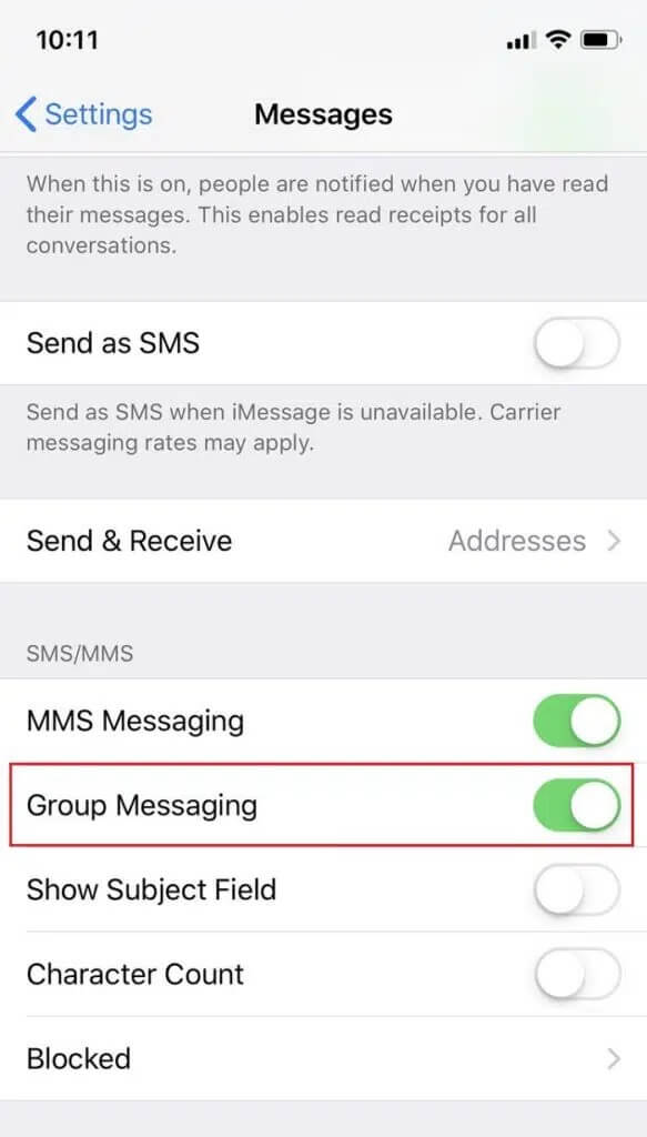 كيفية إرسال رسالة جماعية على iPhone - %categories