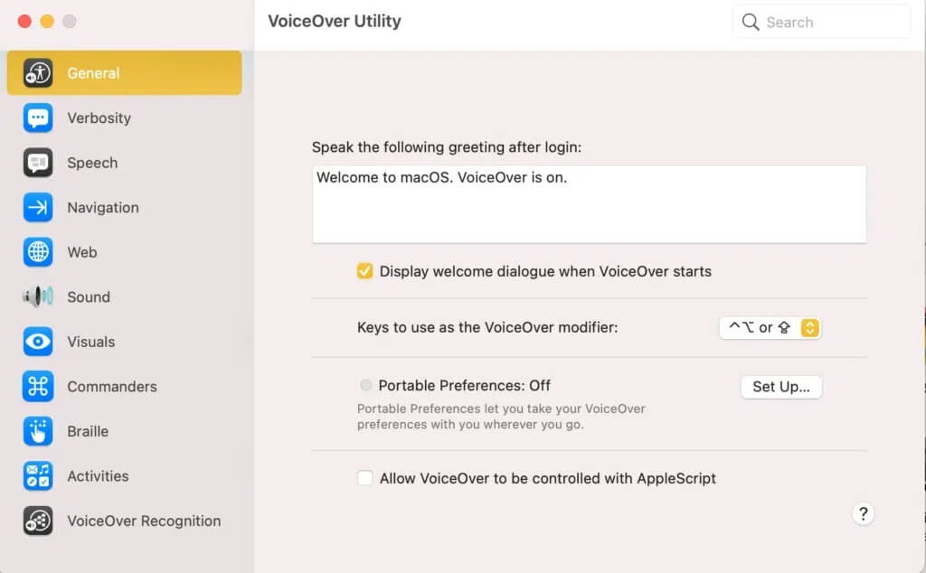 VoiceOver-Utility-allows-you-to-personalize-the-working-of-accessibility-tools-to-utilize-them-1024x634-1 كيفية استخدام مجلد الأدوات المساعدة على Mac