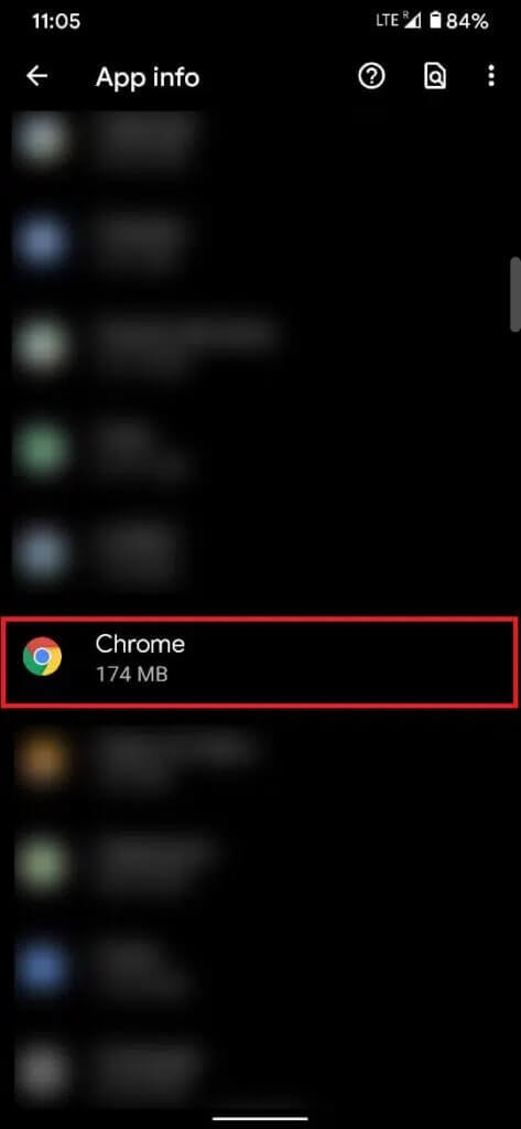 Within-the-list-find-Chrome-473x1024-1 كيفية إعادة تعيين Google Chrome على Android