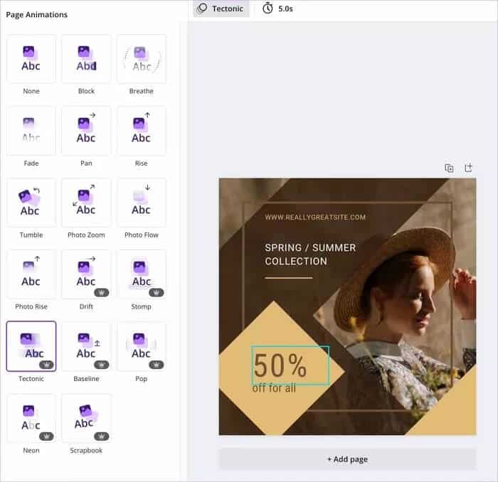 add-animation-in-canva_935adec67b324b146ff212ec4c69054f كيفية إنشاء منشورات Instagram مذهلة باستخدام Canva