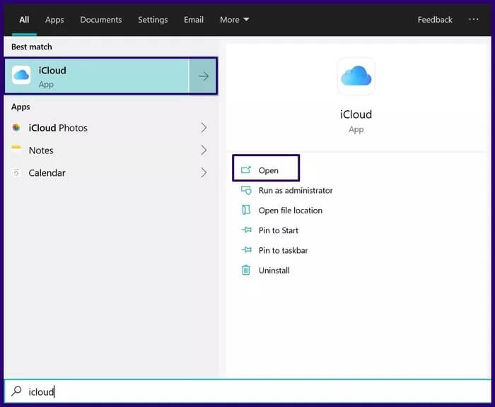 add-icloud-to-file-explorer-windows-10-step-12_935adec67b324b146ff212ec4c69054f كيفية إضافة iCloud إلى File Explorer على Windows 10