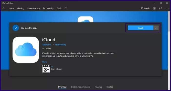 add-icloud-to-file-explorer-windows-10-step-4_935adec67b324b146ff212ec4c69054f كيفية إضافة iCloud إلى File Explorer على Windows 10