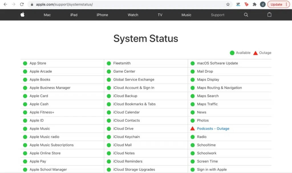 إصلاح لا يمكن اتصال Mac بـ App Store - %categories