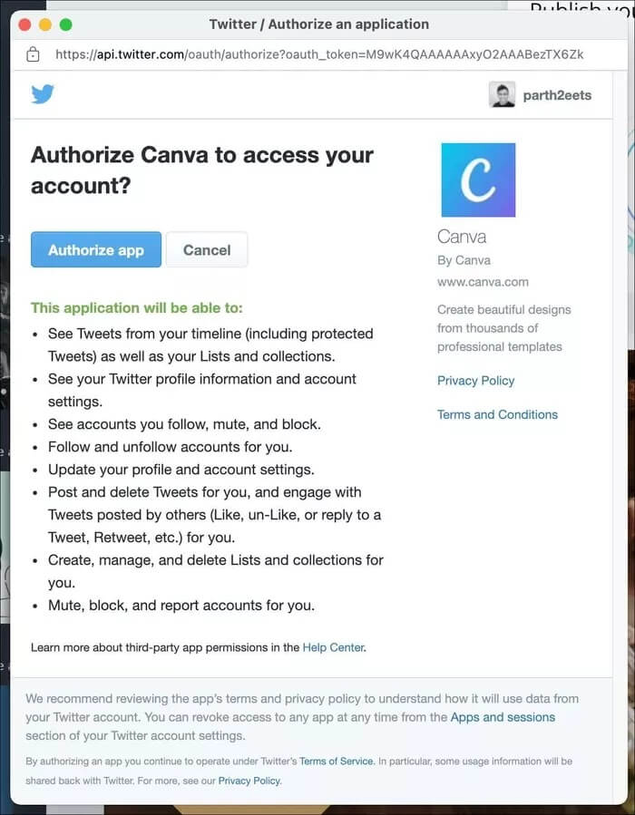 authorize-canva_935adec67b324b146ff212ec4c69054f كيفية جدولة منشورات وسائل التواصل الاجتماعي في Canva