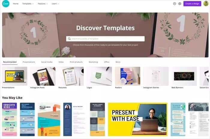 canva-templates_935adec67b324b146ff212ec4c69054f كيفية جدولة منشورات وسائل التواصل الاجتماعي في Canva