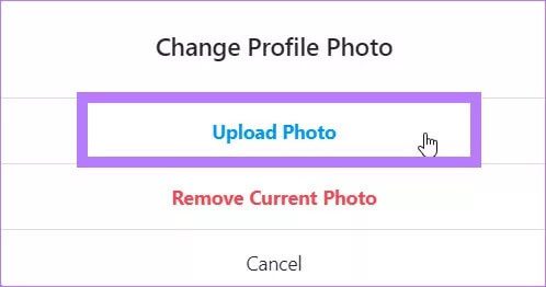 change-profile-picture-from-desktop_4d470f76dc99e18ad75087b1b8410ea9 كيفية إصلاح عدم ظهور الملف الشخصي على Instagram