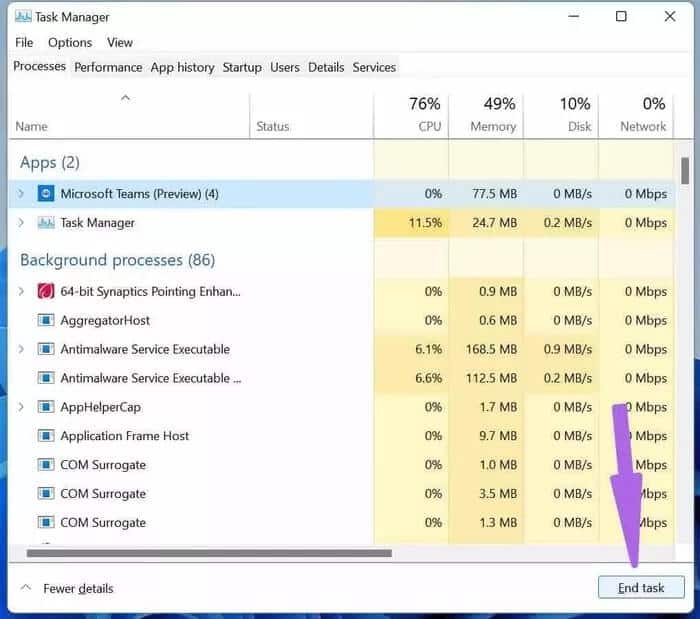 close-microsoft-teams_935adec67b324b146ff212ec4c69054f أفضل 7 طرق لإصلاح خطأ تسجيل الدخول إلى Microsoft Teams