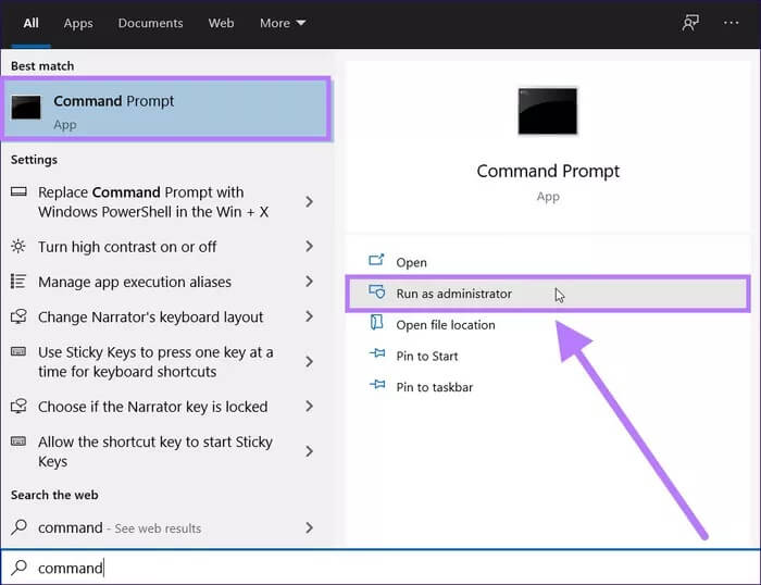 command-promt-admin_935adec67b324b146ff212ec4c69054f أفضل 9 طرق لإصلاح مشكلة عدم تحميل دردشات Twitch