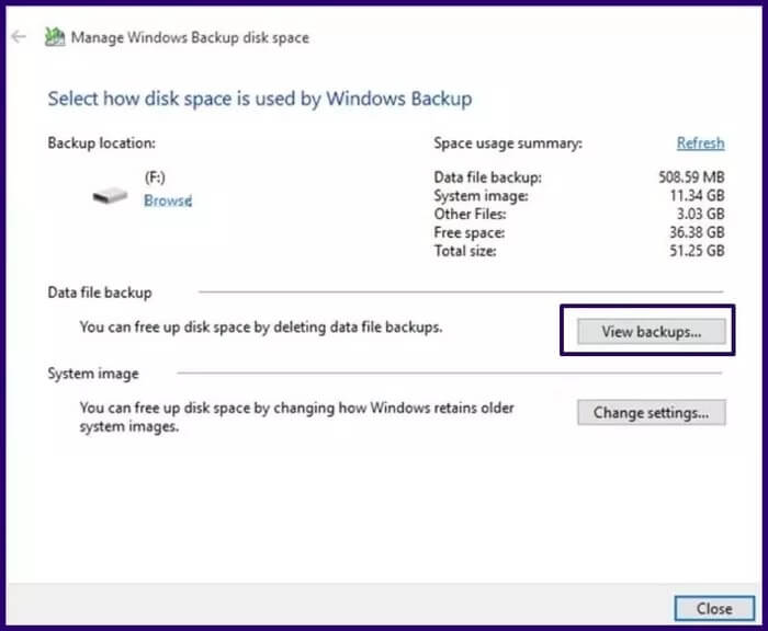 كيفية حذف ملفات النسخ الاحتياطي القديمة على نظام التشغيل Windows 10 - %categories