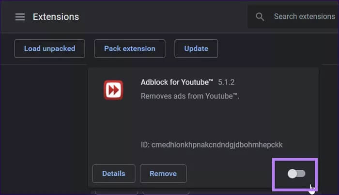 disable-extensions_935adec67b324b146ff212ec4c69054f أفضل 9 طرق لإصلاح مشكلة عدم تحميل دردشات Twitch