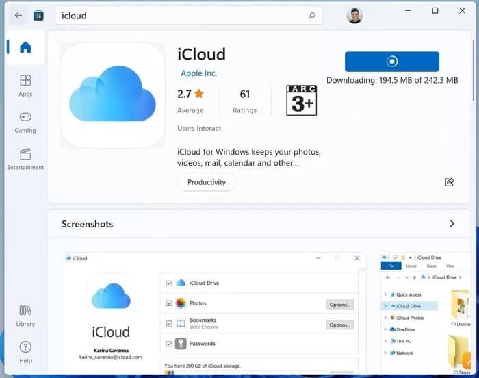 download-icloud_935adec67b324b146ff212ec4c69054f كيفية إعداد واستخدام كلمات مرور iCloud على Windows