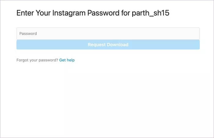 enter-password-to-get-instagram-data_935adec67b324b146ff212ec4c69054f كيفية حذف حساب Instagram