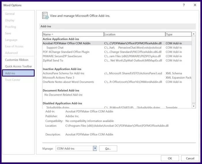 fix-microsoft-word-crashing-on-windows10-step-8_935adec67b324b146ff212ec4c69054f أفضل 5 طرق لإصلاح تعطل Microsoft Word على Windows 10