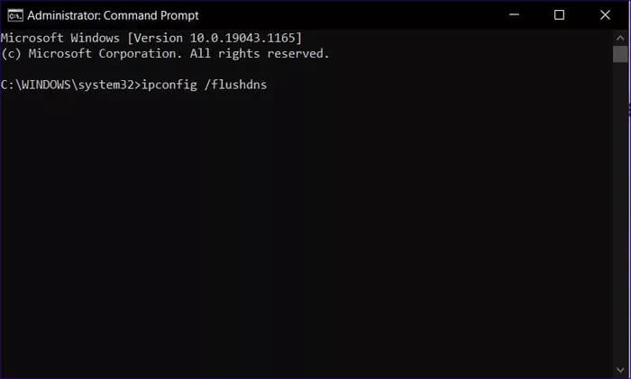 flush-dns-cmd_935adec67b324b146ff212ec4c69054f أفضل 9 طرق لإصلاح مشكلة عدم تحميل دردشات Twitch