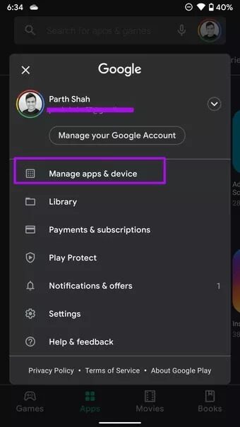 go-to-manage-apps-menu_7c4a12eb7455b3a1ce1ef1cadcf29289-1 كيفية إصلاح مشكلة التكبير "Zoom" في كاميرا WhatsApp