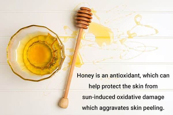 honey treat mildly skin peeling on face - كيفية علاج تقشر بشرة الوجه
