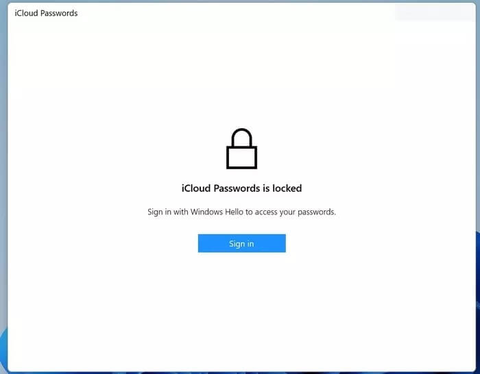 icloud-passwords-login_935adec67b324b146ff212ec4c69054f كيفية إعداد واستخدام كلمات مرور iCloud على Windows