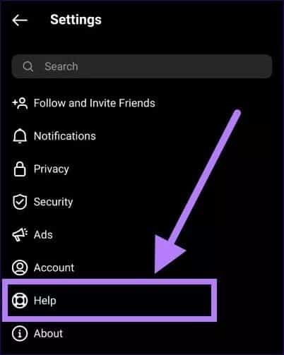 instagram-help_4d470f76dc99e18ad75087b1b8410ea9 كيفية إصلاح عدم ظهور الملف الشخصي على Instagram