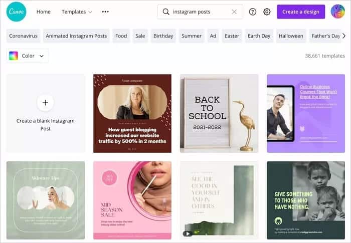 كيفية إنشاء منشورات Instagram مذهلة باستخدام Canva - %categories