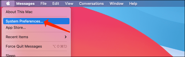 macos-big-sur-system-preferences كيفية إخفاء شارات الإشعارات الحمراء على Mac
