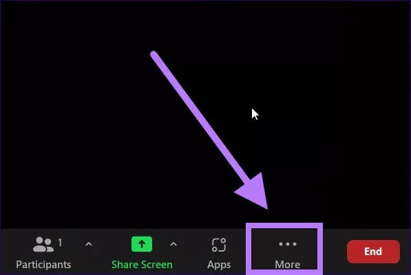 more-button-zoom_4d470f76dc99e18ad75087b1b8410ea9 كيفية استخدام وضع التركيز على Zoom