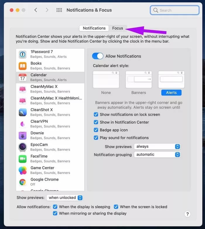 كيفية استخدام وضع التركيز على جهاز Mac - %categories