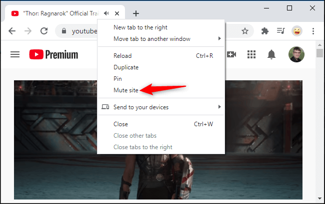 mute-site-in-chrome كيفية كتم صوت علامات تبويب المتصفح الفردية في Chrome و Safari و Firefox و Edge