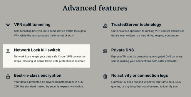 network_kill_switch_expressvpn ما هو مفتاح إيقاف تشغيل VPN ، وهل تحتاجه؟