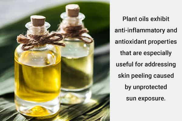 plant oils treat mildly skin peeling on face - كيفية علاج تقشر بشرة الوجه