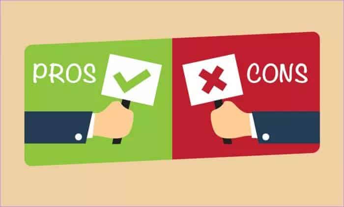 pros-and-cons_935adec67b324b146ff212ec4c69054f كيفية استخدام وضع Super Duper Secure في Microsoft Edge