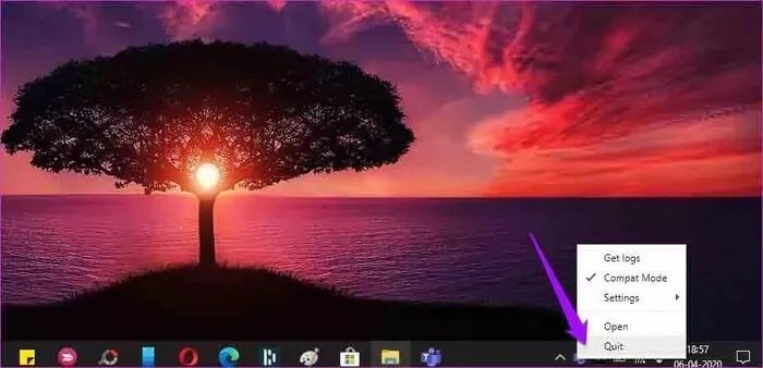 quit-microsoft-teams_935adec67b324b146ff212ec4c69054f أفضل 7 طرق لإصلاح خطأ تسجيل الدخول إلى Microsoft Teams
