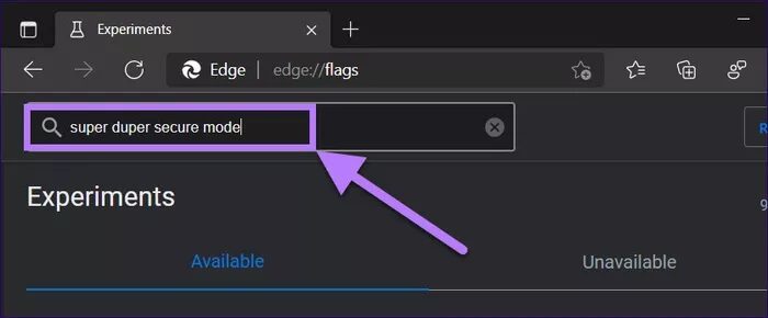 search-flag-microsoft-edge_935adec67b324b146ff212ec4c69054f كيفية استخدام وضع Super Duper Secure في Microsoft Edge