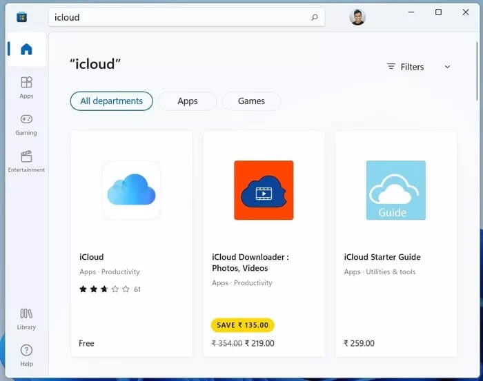 search-for-icloud_935adec67b324b146ff212ec4c69054f كيفية إعداد واستخدام كلمات مرور iCloud على Windows