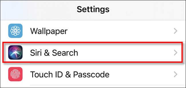tap_siri_search كيفية كتم صوت Siri باستخدام مفتاح الرنين الخاص بجهاز iPhone