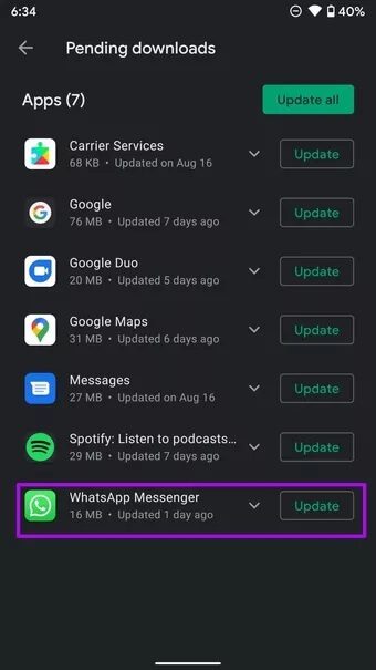 update-whatsapp_7c4a12eb7455b3a1ce1ef1cadcf29289 كيفية إصلاح مشكلة التكبير "Zoom" في كاميرا WhatsApp