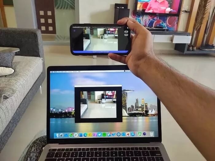 use-phone-as-webcam_935adec67b324b146ff212ec4c69054f أفضل 8 طرق لإصلاح عدم اكتشاف Microsoft Teams للكاميرا