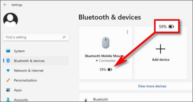 كيفية التحقق من عمر بطارية جهاز Bluetooth في Windows 11 - %categories