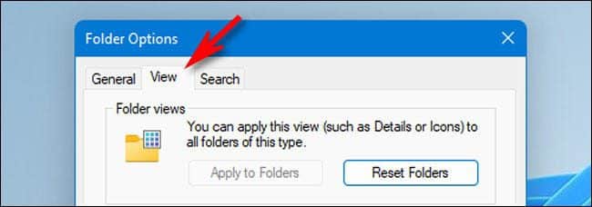 win11_folder_options_view_tab كيفية إظهار الملفات المخفية على Windows 11
