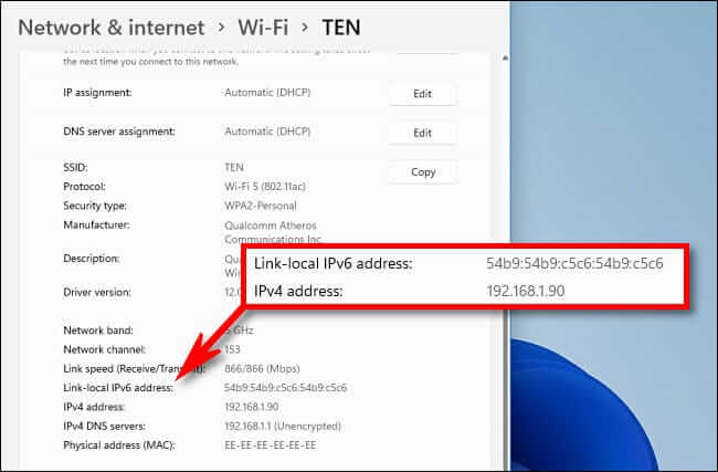 كيفية البحث عن عنوان IP الخاص بك على Windows 11 - %categories