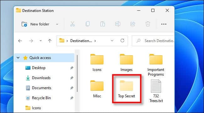 win11_visible_hidden_folder_example كيفية إظهار الملفات المخفية على Windows 11