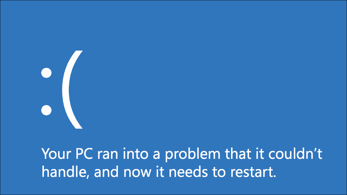windows-bsod-blue-screen-of-death-generic كيفية إصلاح انتهاك DPC Watchdog في Windows 10